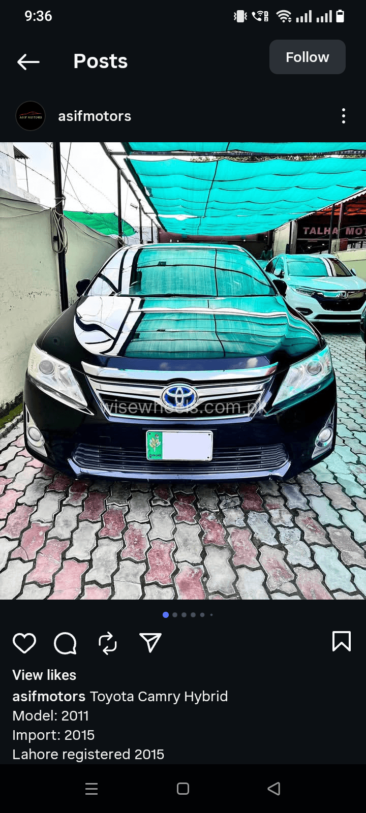 Car main
