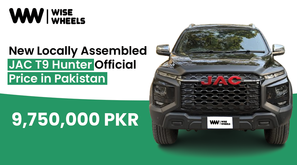 New Locally Assembled JAC T9 Hunter – Official Price in Pakistan