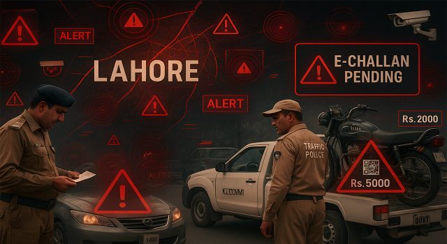 CTO Lahore: Significant Action Against E-Challan Defaulters