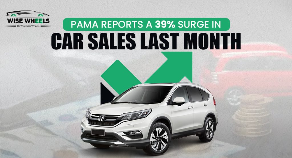 PAMA Reports a 39% Surge in Car Sales Last Month