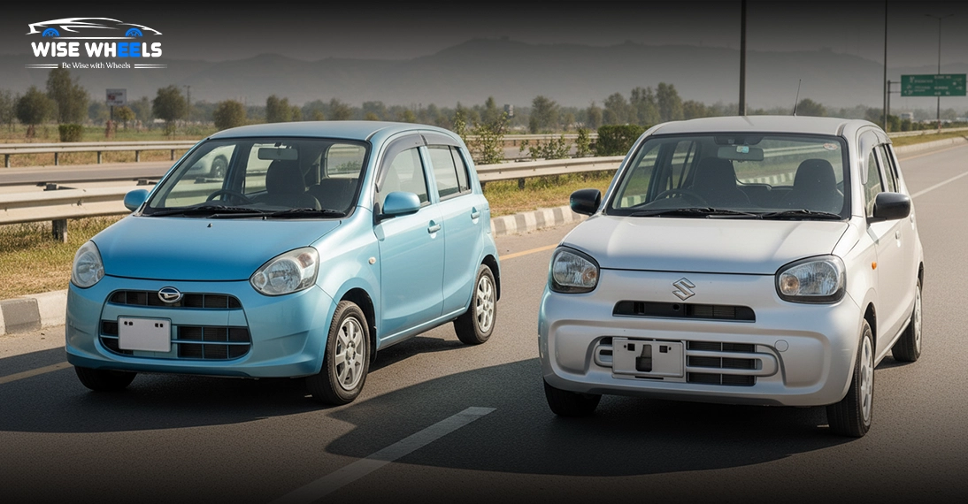 Daihatsu Mira and Suzuki Alto (Japanese JDM)