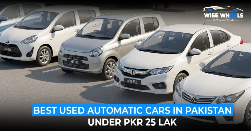 The Ultimate Guide to the Best Used Automatic Cars in Pakistan Under 25 Lakh