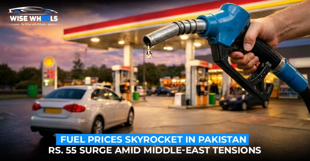 Fuel Prices Skyrocket in Pakistan: Rs. 55 Surge Amid Middle-East Tensions