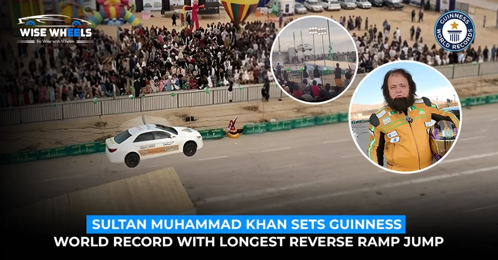 Sultan Muhammad Khan Sets Guinness World Record with Longest Reverse Ramp Jump