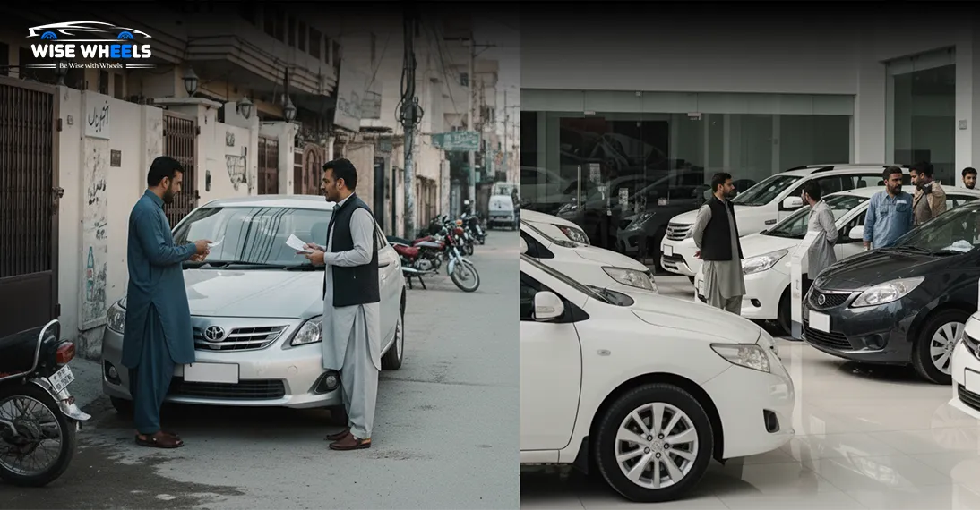 Private Sellers against Showroom Dealers