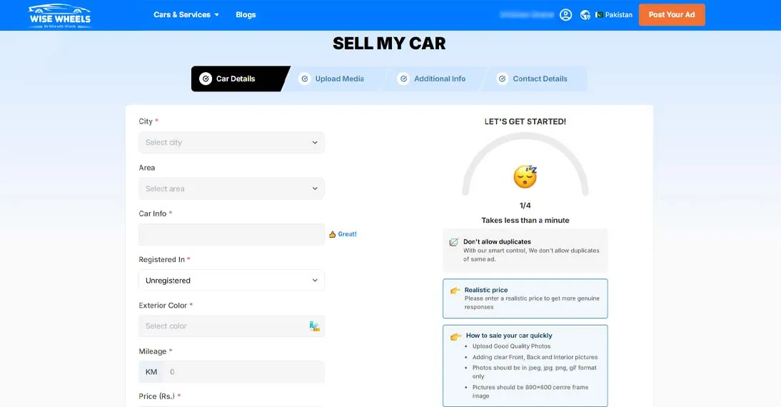 Sell my car