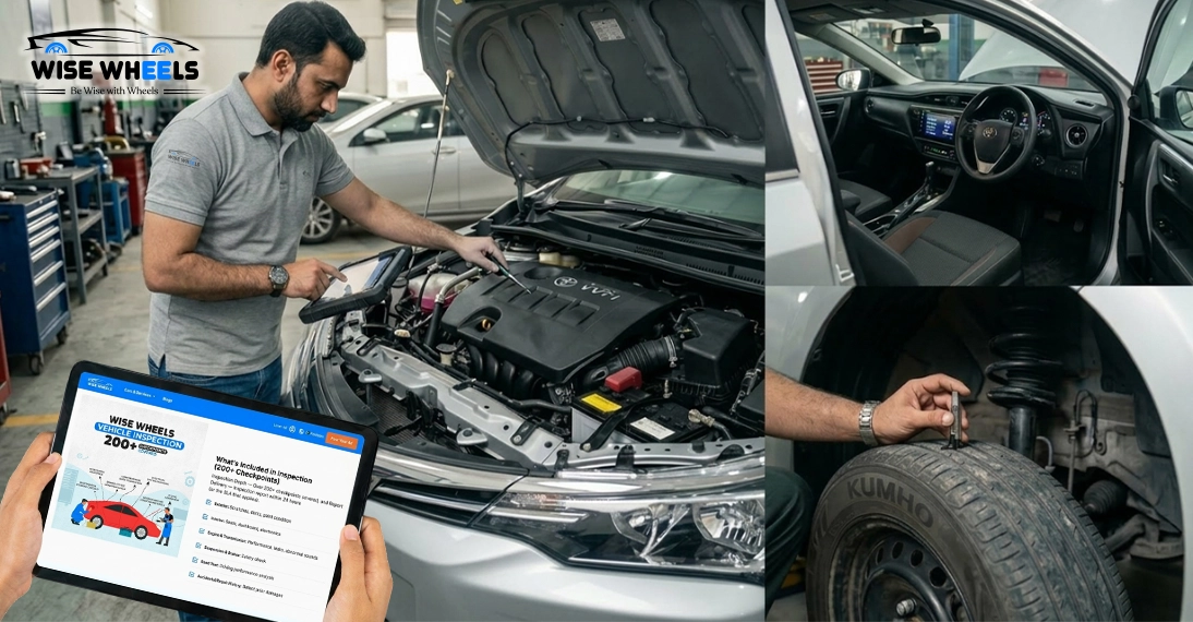 What Does the 200+ Points Car Inspection Report Include