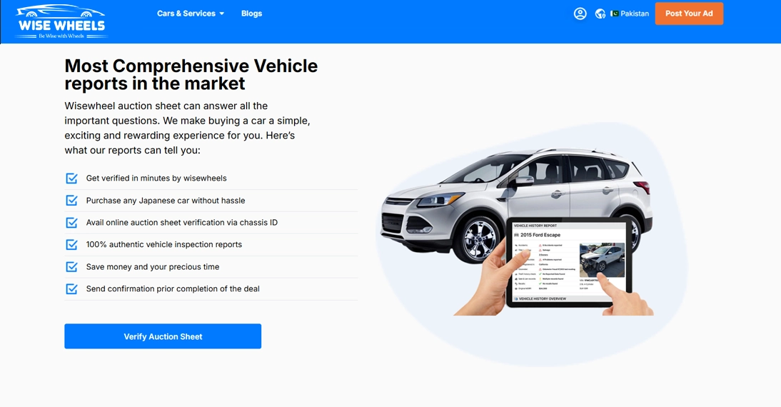 Why Choose Wise Wheels for Auction Sheet Verification