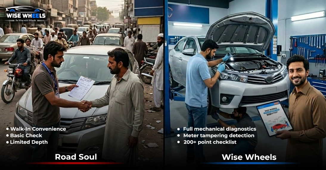 Wise Wheels vs. Road Soul