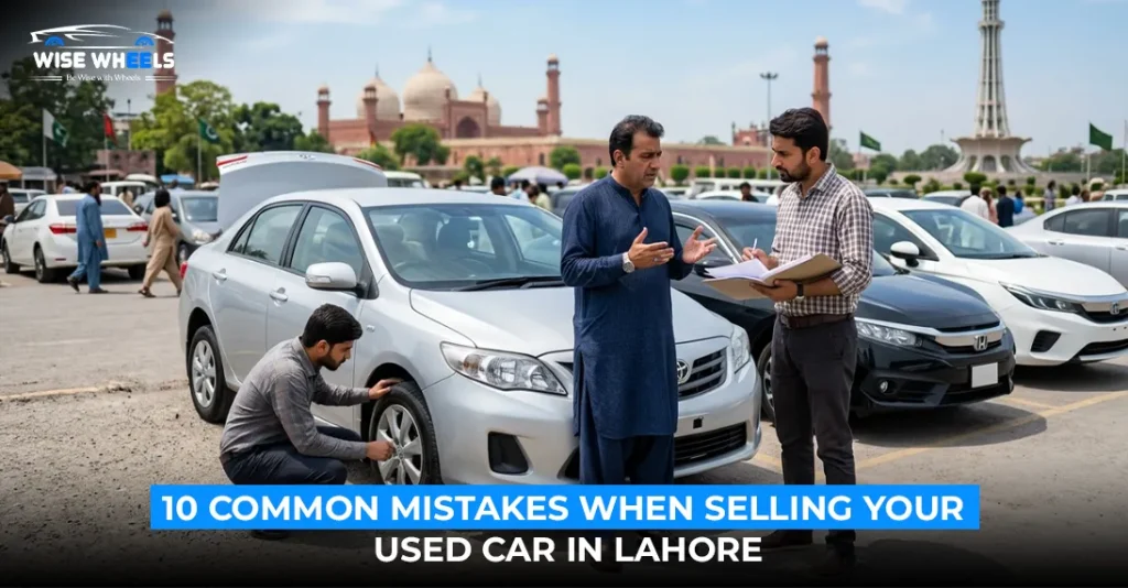 10 Common Mistakes When Selling Your Used Car in Lahore