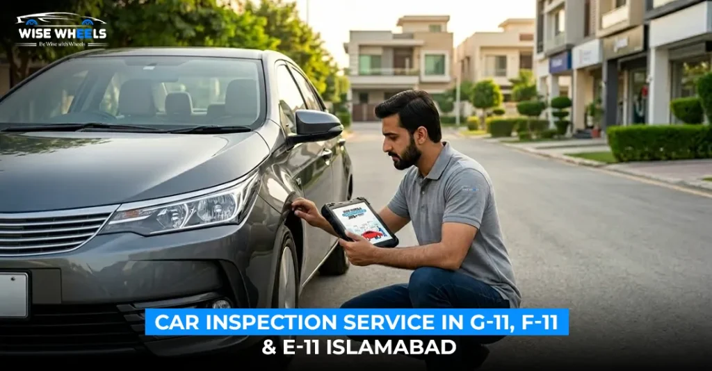 Car Inspection Service in G-11, F-11 & E-11 Islamabad
