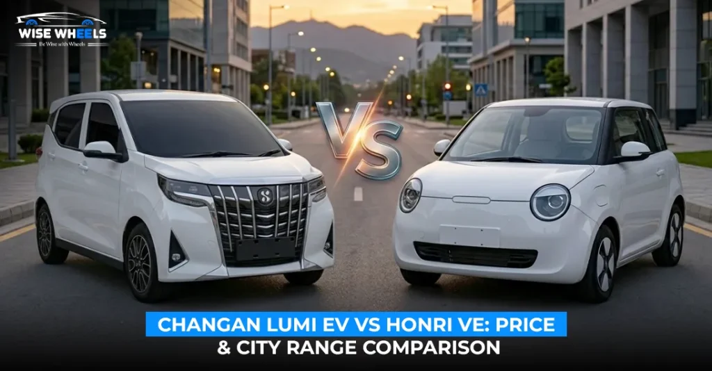 Changan Lumi EV vs Honri Ve: Price & City Range Comparison
