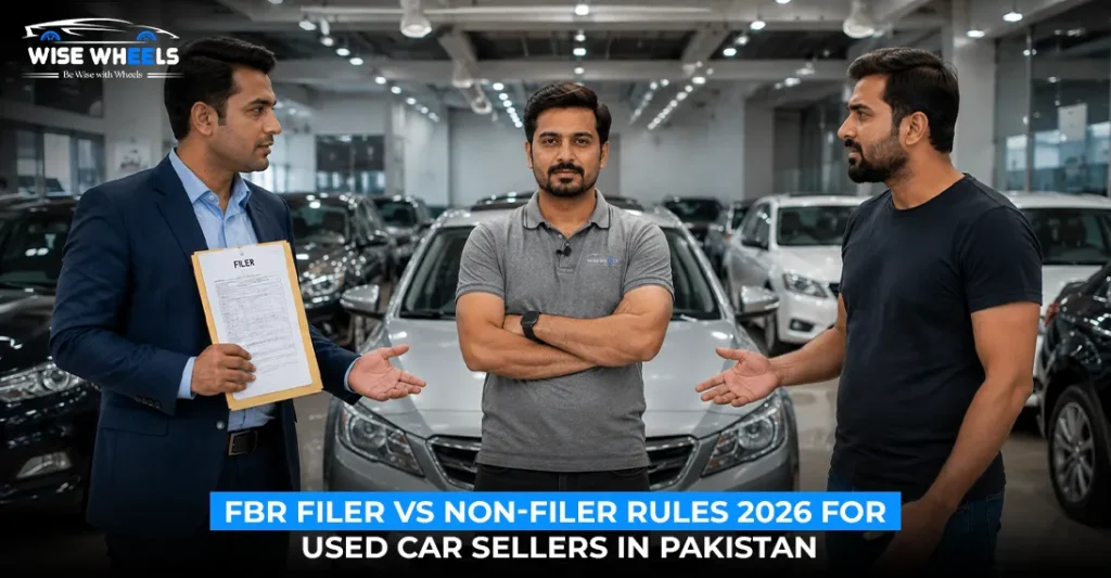 FBR Filer vs Non-Filer Rules 2026 for Used Car Sellers in Pakistan: Complete Transfer Tax Guide