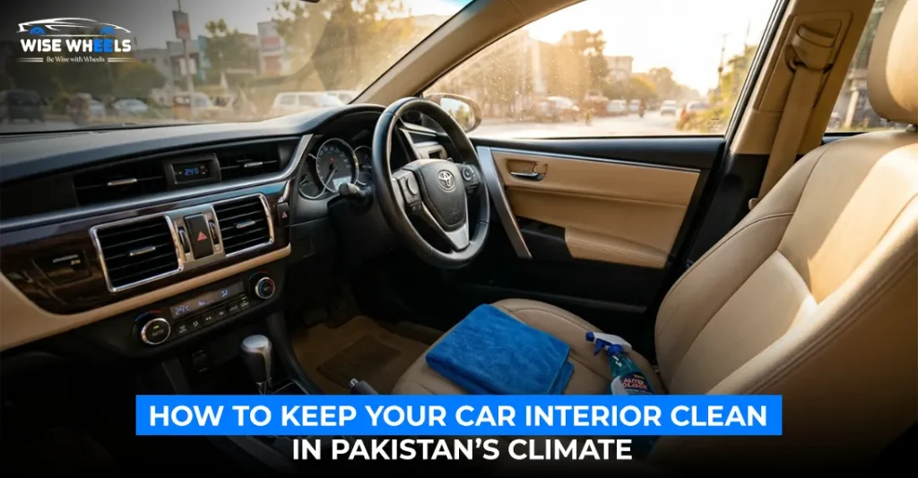 How to Keep Your Car Interior Clean in Pakistan’s Climate
