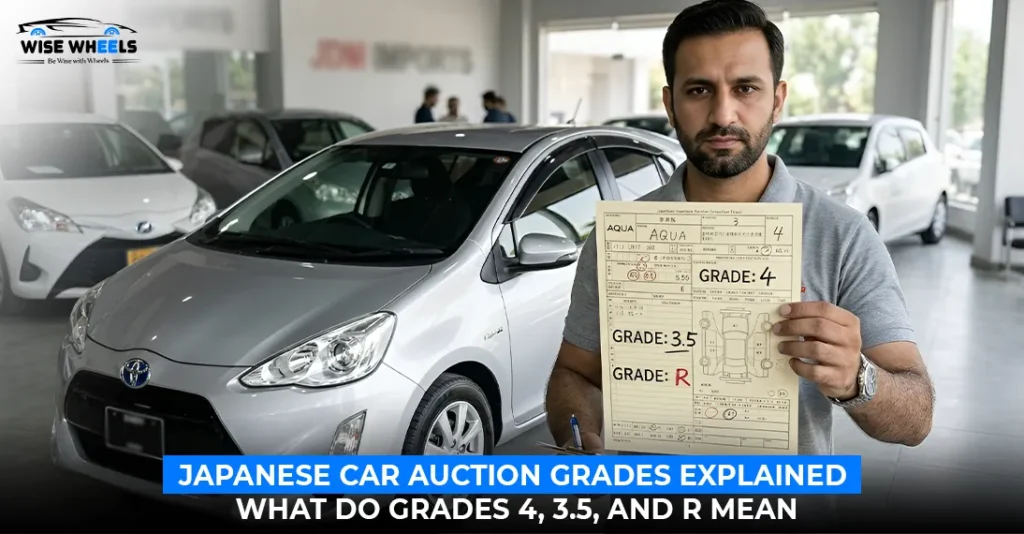 Japanese Car Auction Grades Explained: What Do Grades 4, 3.5, and R Mean?