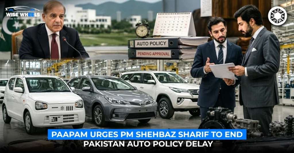 PAAPAM Urges PM Shehbaz Sharif to End Pakistan Auto Policy Delay