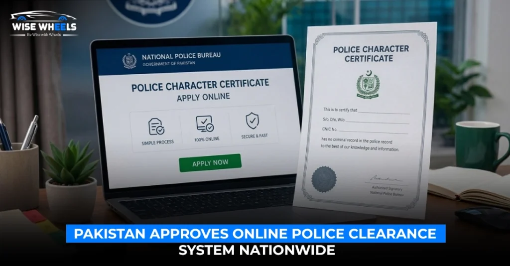 Pakistan Approves Online Police Clearance Certificates and Uniform International Driving Permit System