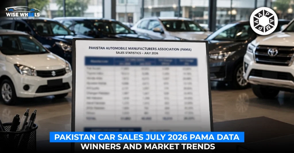 Pakistan Car Sales July 2026: PAMA Data, Winners and Market Trends