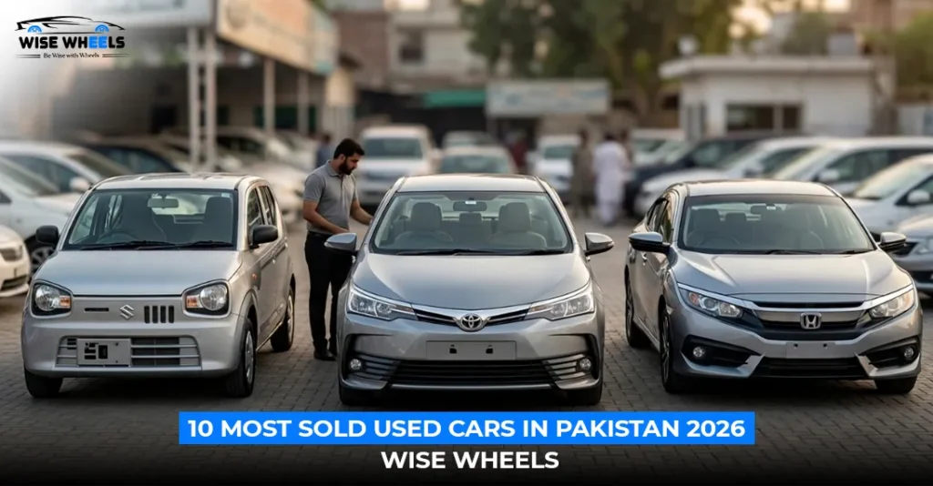 10 Most Sold Used Cars in Pakistan in 2026: What the Market Is Buying