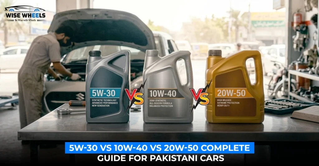 5W-30 vs 10W-40 vs 20W-50 Engine Oil: Which Grade Should You Use