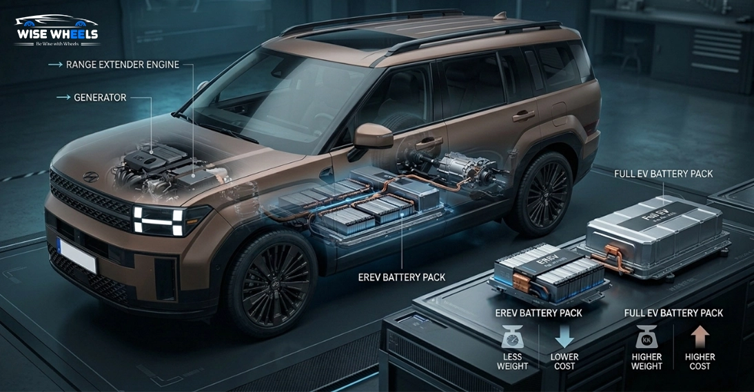 Smaller Battery, Less Weight and Potentially Lower Cost
