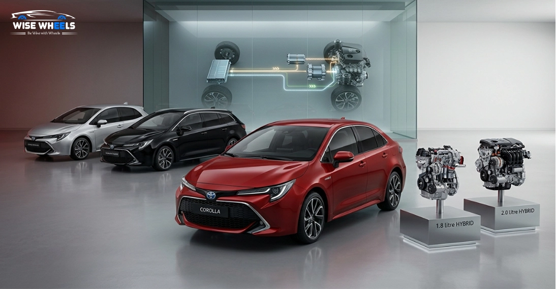 Toyota Corolla 60th Anniversary Hybrid Options