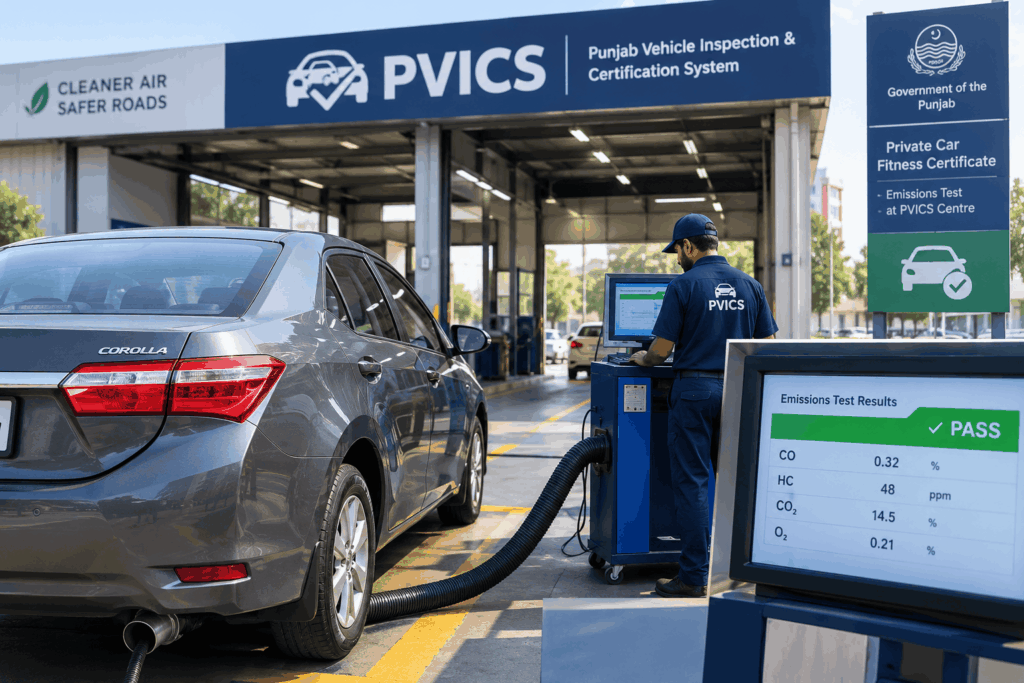 Private Car Fitness Certificate Punjab: 7 Easy Steps