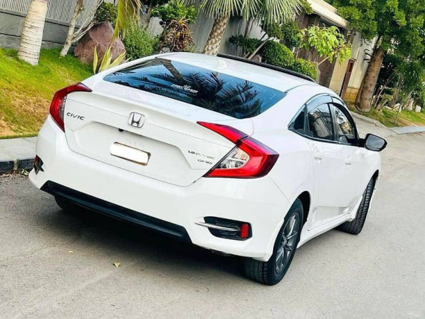 honda-civic-vti-oriel-prosmatec-ug-2020-white-100-original-condition-big-4