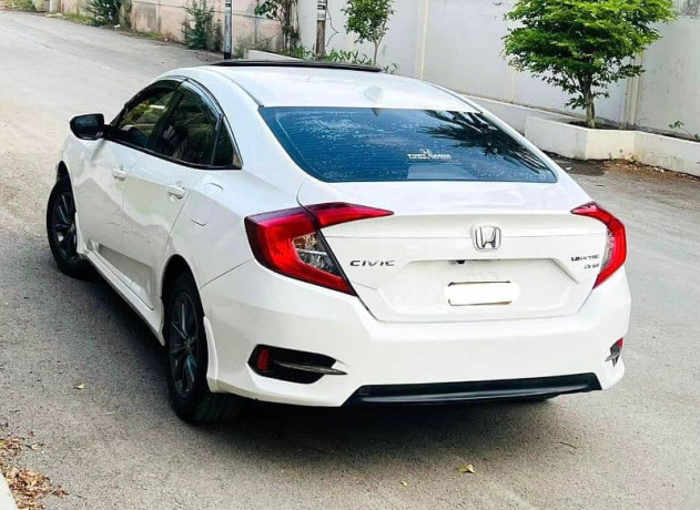 honda-civic-vti-oriel-prosmatec-ug-2020-white-100-original-condition-big-1