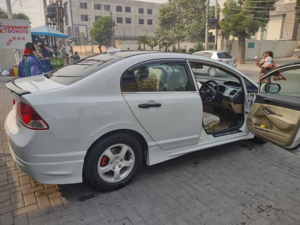 honda-civic-reborn-vti-oriel-sunroof-2006-mod-white-colour-doctor-use-big-5