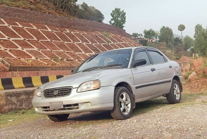 suzuki-baleno-2003-lahore-number-in-good-condition-big-1